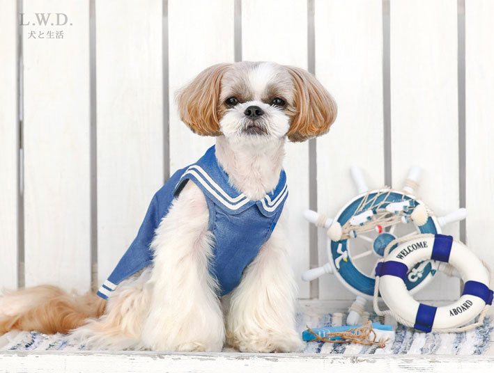 犬の服 セーラーワンピ 犬と生活 ドッグウェア inu20ss5 – ドッグウェアのCIERA Shopify店
